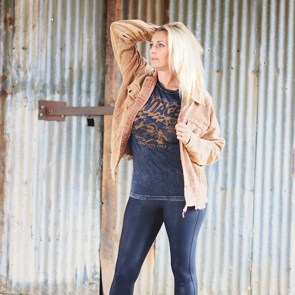 New Vintage Washed Corduroy Jacket